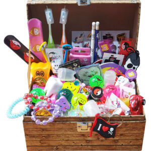 Treasure chest filled