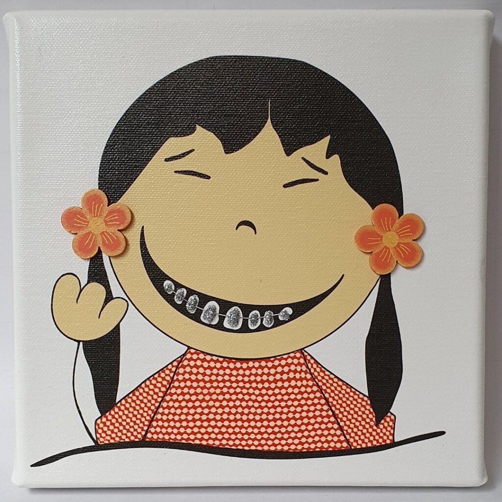 Happy Brackets Frida Augen zu-SONDERPREIS-