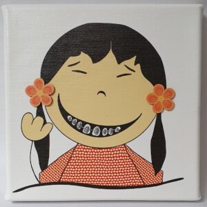 Happy Brackets Frida Augen zu-SONDERPREIS-