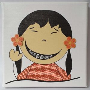 Happy Brackets Frida Augen zu-SONDERPREIS-