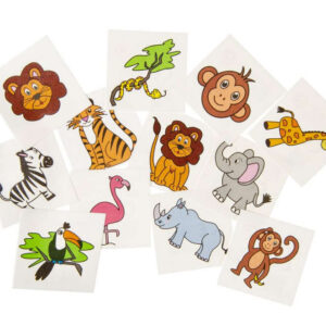 Tattoos Wilde Tiere, 288 Stück