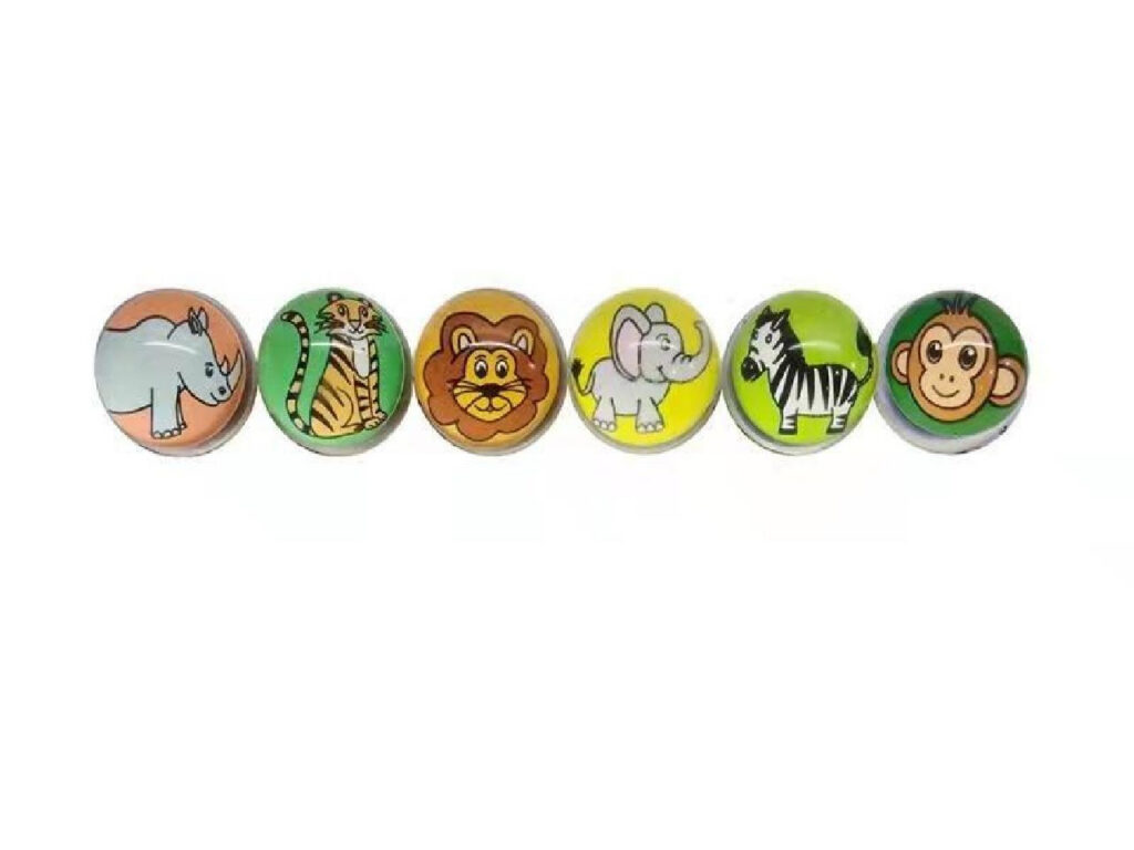 Bouncing Balls Wild Animals (30mm)