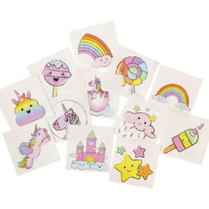 Tattoos Einhorn, 288 Stück