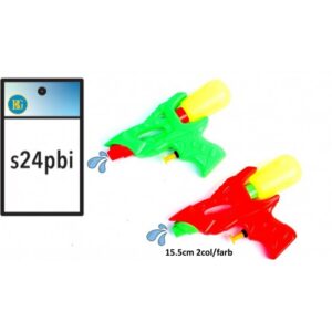 Wasserpistole mit Tank (16cm), 24 Stück