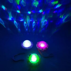 Leuchtende UFOs, 12 Stück