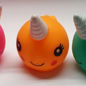 Badeente Einhornwal, 24 Stück