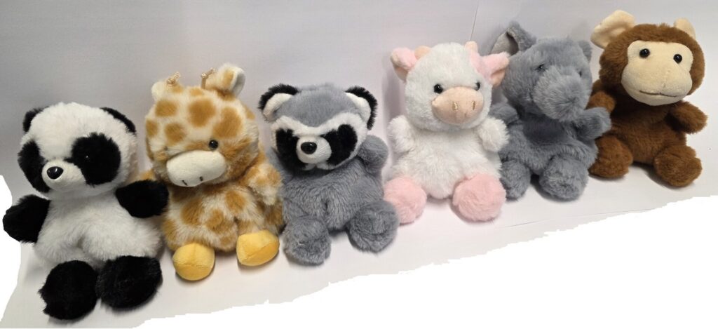 Plush animal 12cm