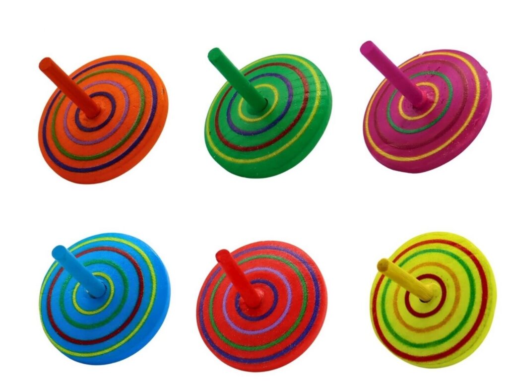 Wooden Spinning Top