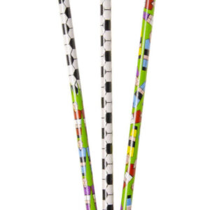 Bleistifte Fußball mit Radiertop, 72 Stück