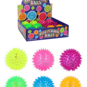 bouncing spiky balls with light (65mm)