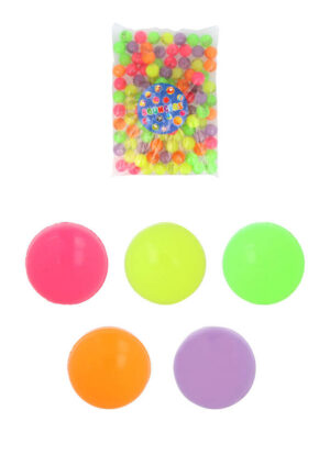 Springbälle Glow in the dark (33mm), 50 Stück