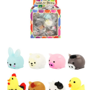 Squishies Bauernhoftiere, 96 Stück