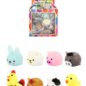 Squishies Bauernhoftiere, 96 Stück