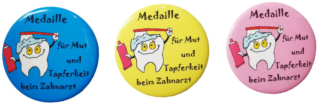 Medaille Mut & Tapferkeit, 54 Stück