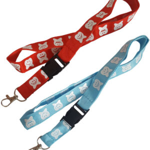 Schlüsselband Zahn, 24 Stück