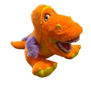 Demopuppe Drache (35cm orange) m. Gebiss, 1 Stück