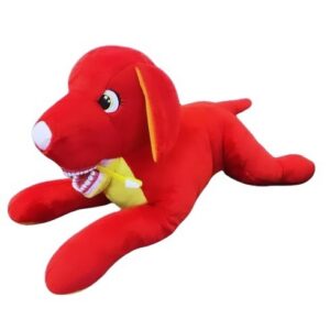 Demopuppe Hund (90cm rot) m. Gebiss, 1 Stück