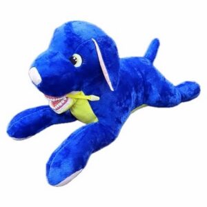 Demopuppe Hund (90cm blau) m. Gebiss, 1 Stück