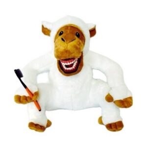 Demopuppe Affe (50cm weiss) m. Gebiss, 1 Stück