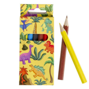 Dino colored pencils