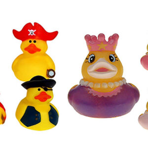Badeente Pirat & Prinzessin, 24 Stück