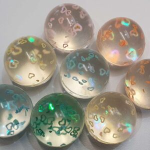 Bouncing Balls Glitter (33mm)