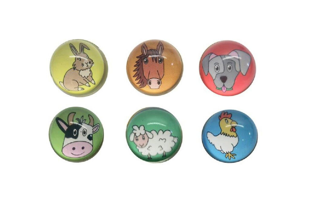 Bouncing Balls Farm Animals (30mm)