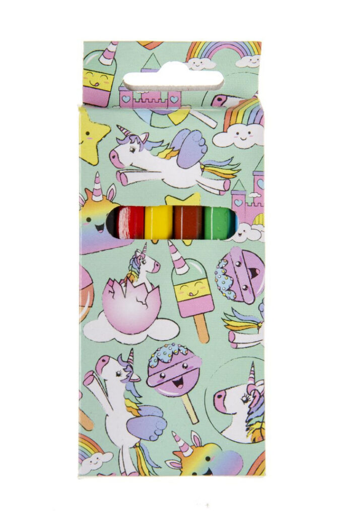 Unicorn colored pencils