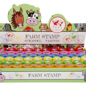 Stempel Bauernhoftiere, 60 Stück