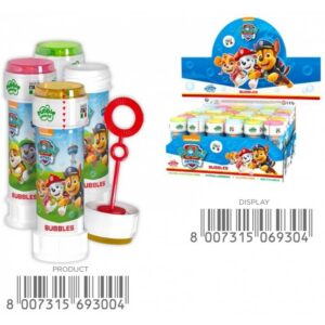 Seifenblasen Paw Patrol mit Geduldspiel 60ml, 24 Stück