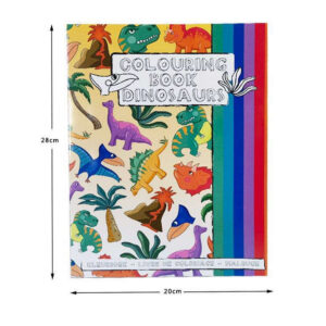 colorbook dino with stickers