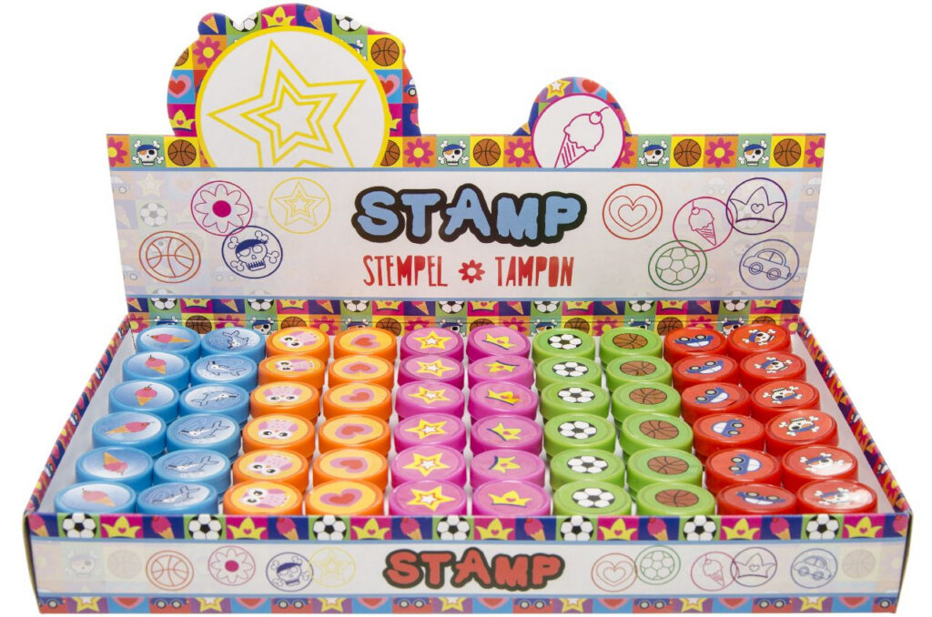 Stempel Sortiert, 60 Stück