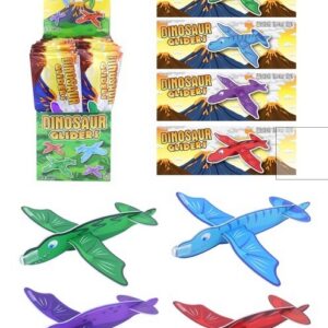 Styroporflieger Dino Mix, 48 Stück