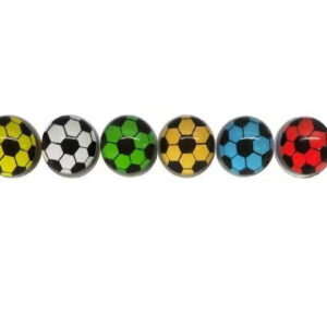 Springbälle Fußball (30mm), 50 Stück