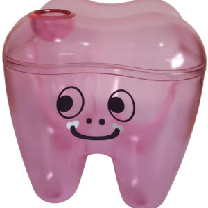 Zahnbehälter Rosa, 1 Stück