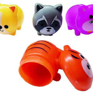 Zahnbehälter Tiere, 48 Stück