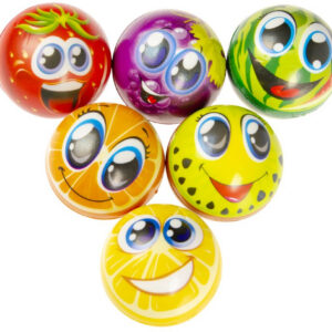 Antistressbälle Obst (60 mm), 24 Stück