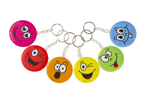 Keychain laughing face with mirrow – Bild 4