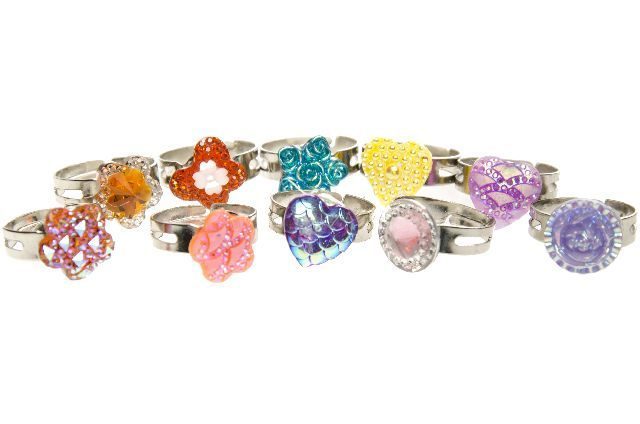 Ringe Mädels, 36 Stück
