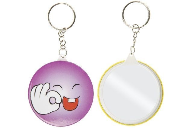 Keychain face with mirrow – Bild 2