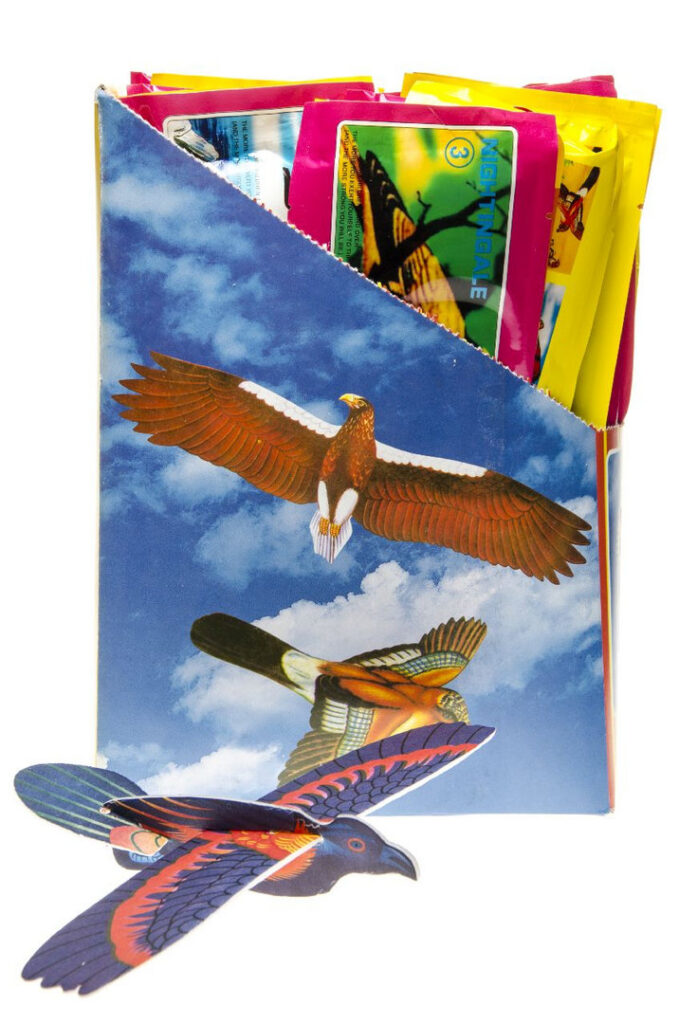 Styropor-Vögel, 48 Stück