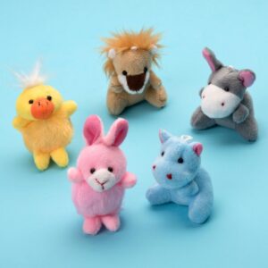 Mini-Plüsch-Freunde, 12 Stück