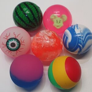 Springbälle Mix (43mm), 50 Stück