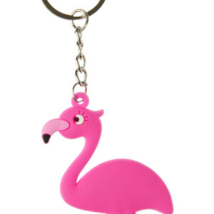 flamingo keychain