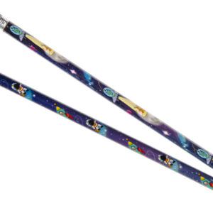 Bleistifte Weltraum mit Radiertop, 72 Stück