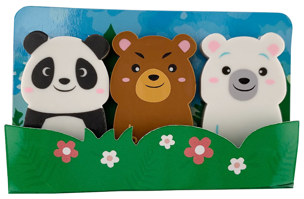 eraser bear