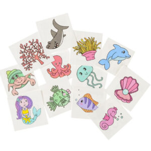 Tattoos Meerestiere, 288 Stück