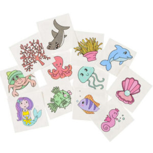 Tattoos Meerestiere, 288 Stück