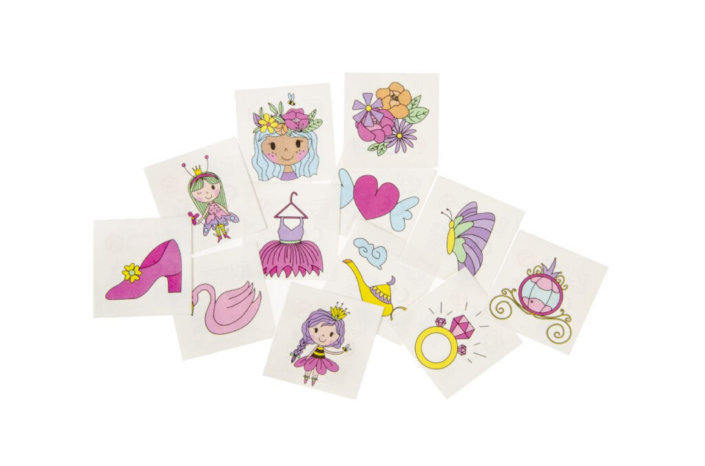 Tattoos Prinzessin, 288 Stück