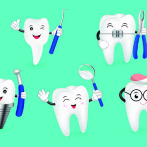 Postkarte 5 Freunde, 150 Stück